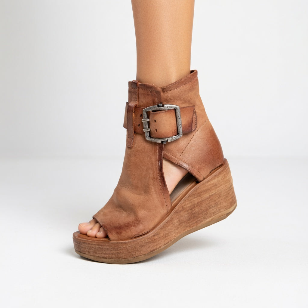 Waverly | The Open Wedge Boot