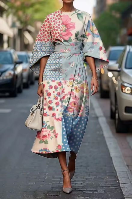Élise™ | Statement Floral Dress