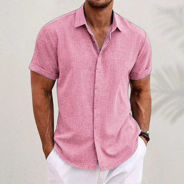 DERRICK - CLASSIC LINEN SHIRT