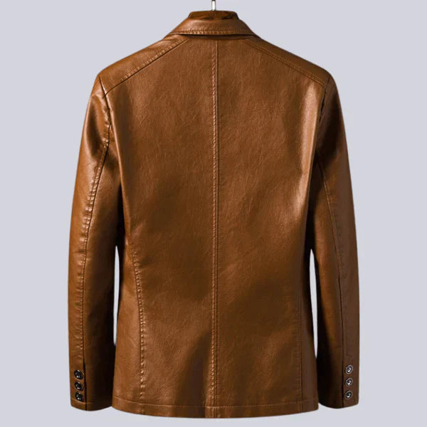 LOGAN - Lightweight Faux Leather Jacket