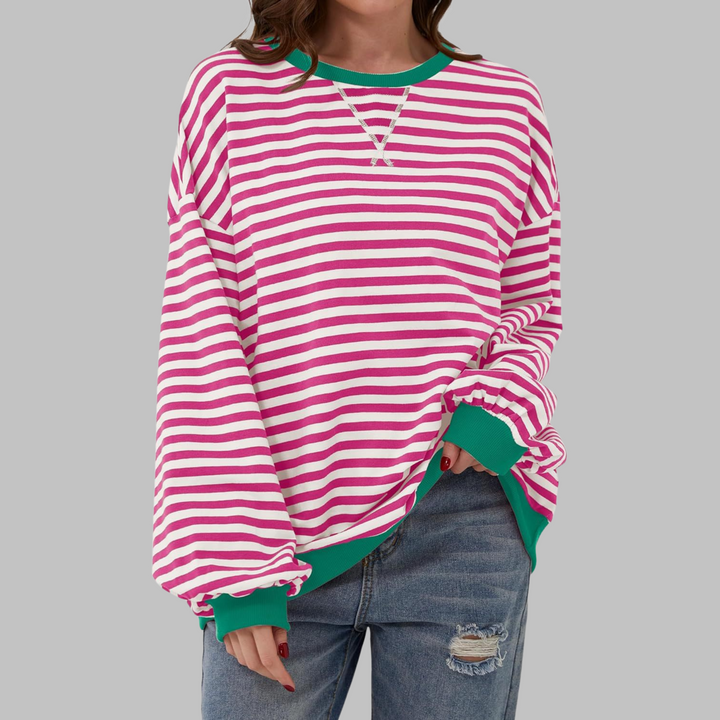 FALADO - Casual Striped Sweater