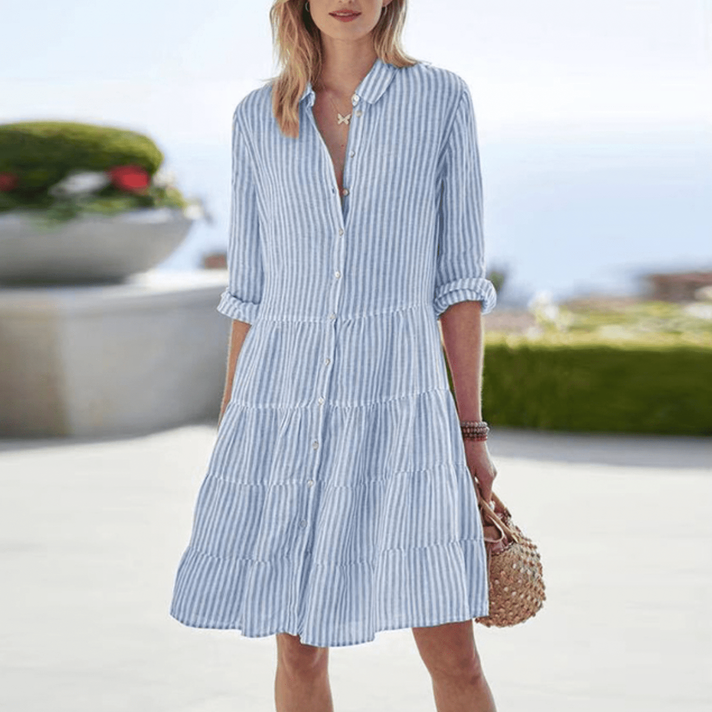 LOLITA - Breezy Striped Dress