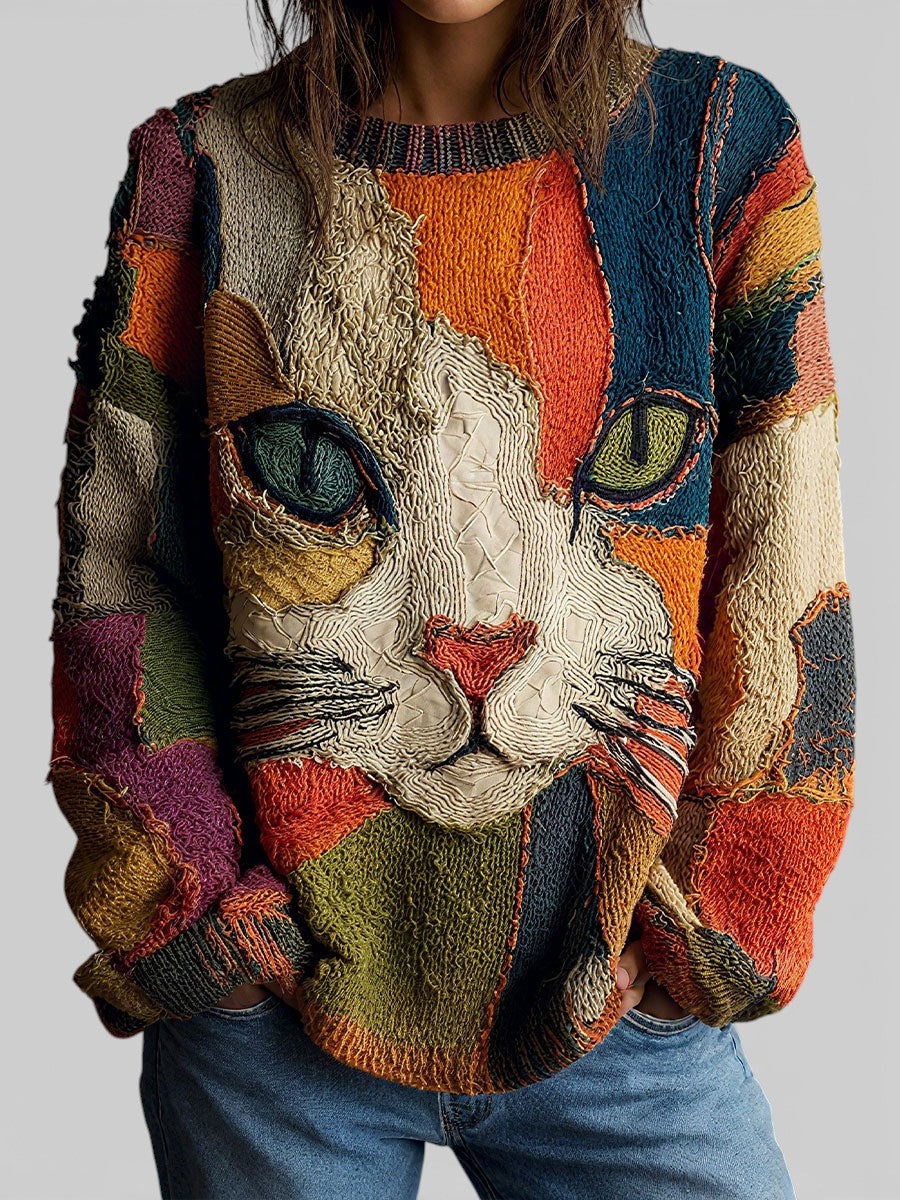 ELINA - ARTISTIC CAT TOP