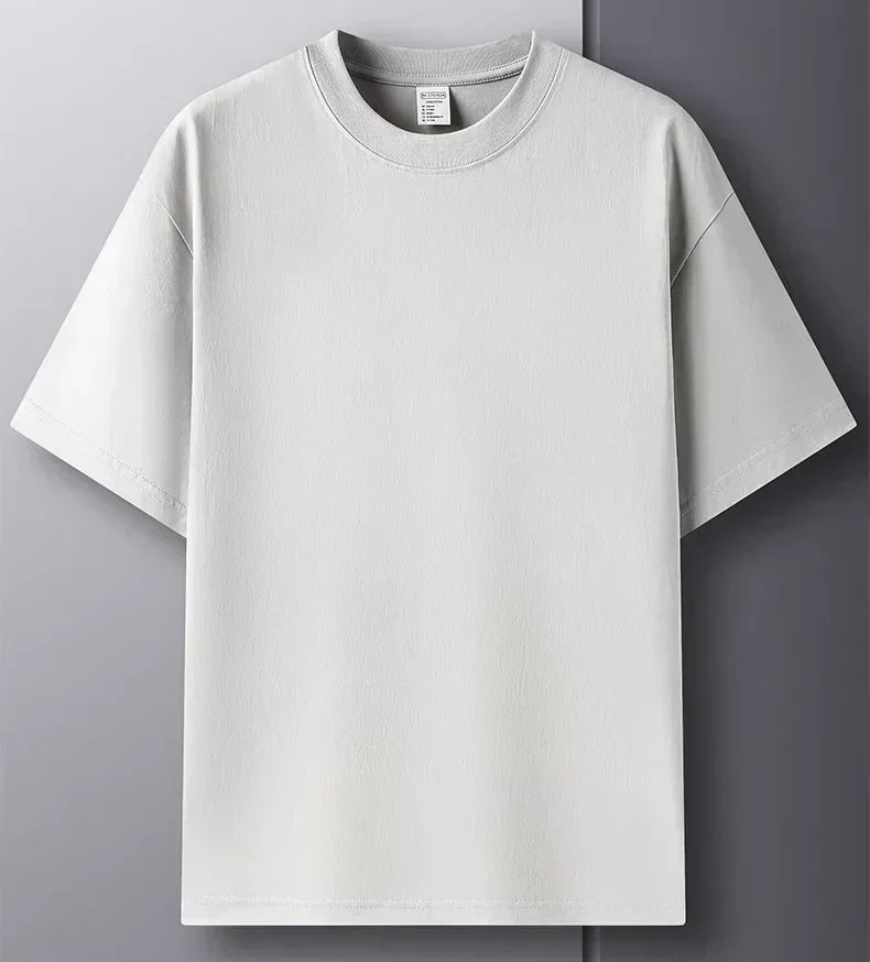 MILES - MEN'S CLASSIC CREWNECK T-SHIRT- SOFT EVERYDAY ESSENTIAL