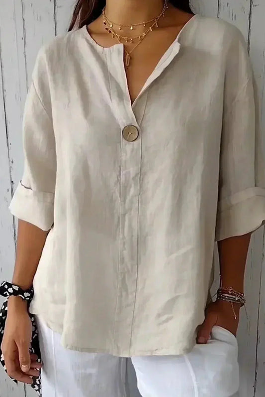 ZAMMA - Relaxed Linen Top