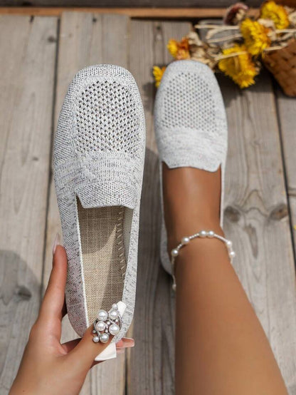 Serena™ | Lightweight Knit Comfort Flats