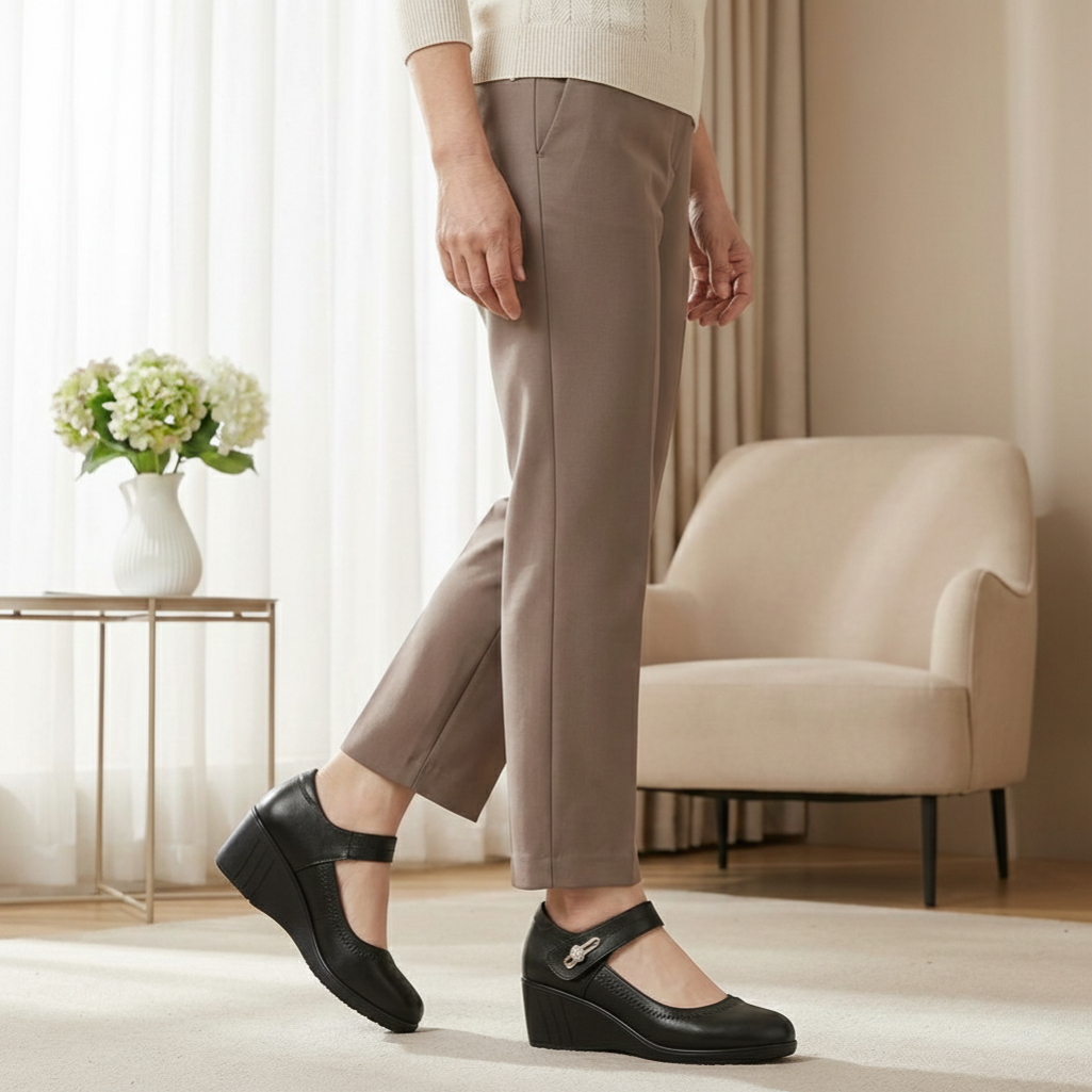 LYDIA - ELEGANT MID-HEEL COMFORT SHOES