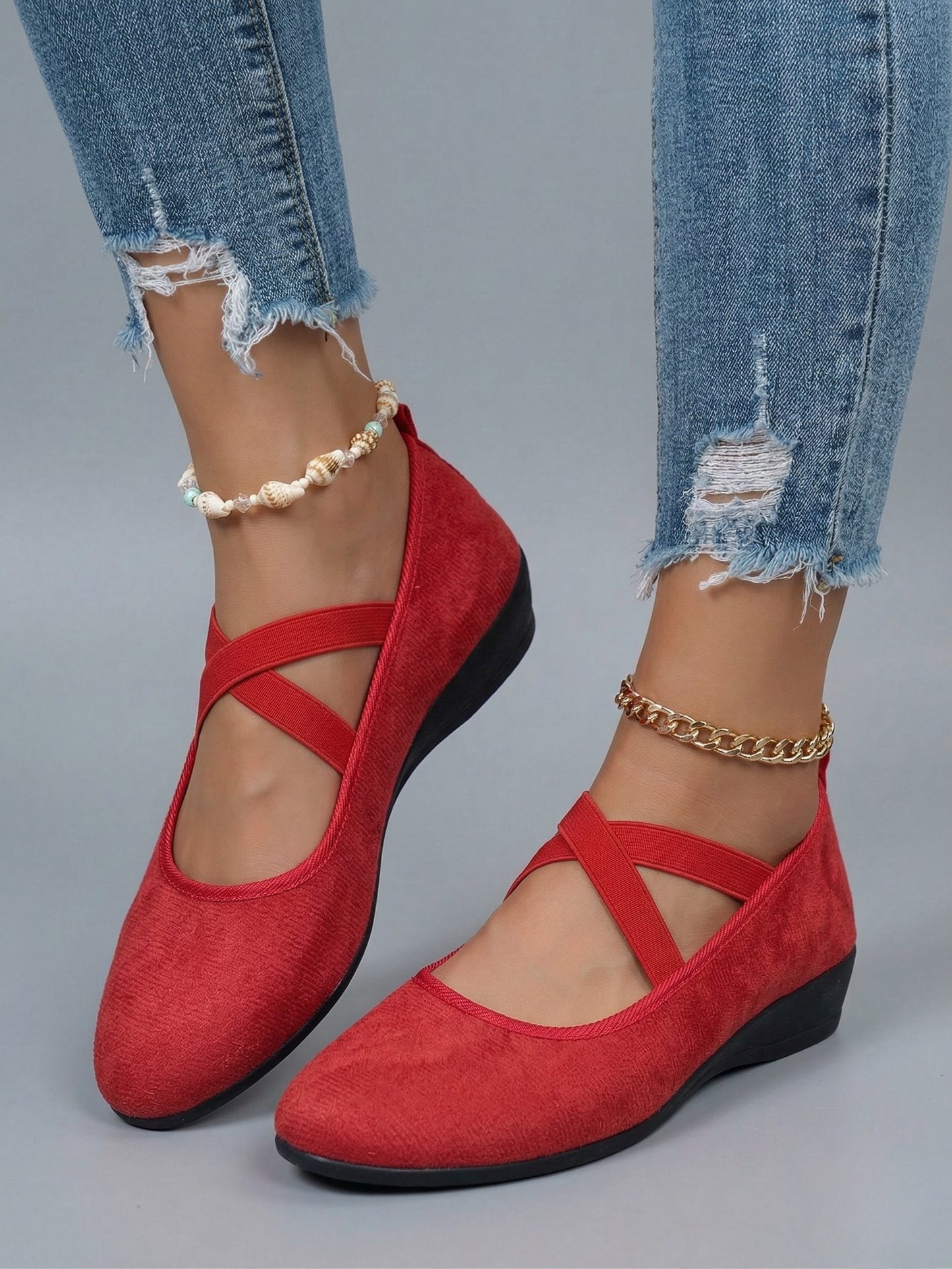 Avora - Closed Wedge Comfort Shoes