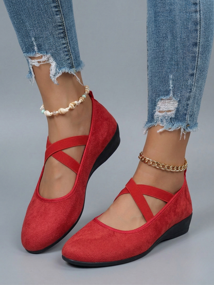 Avora - Closed Wedge Comfort Shoes