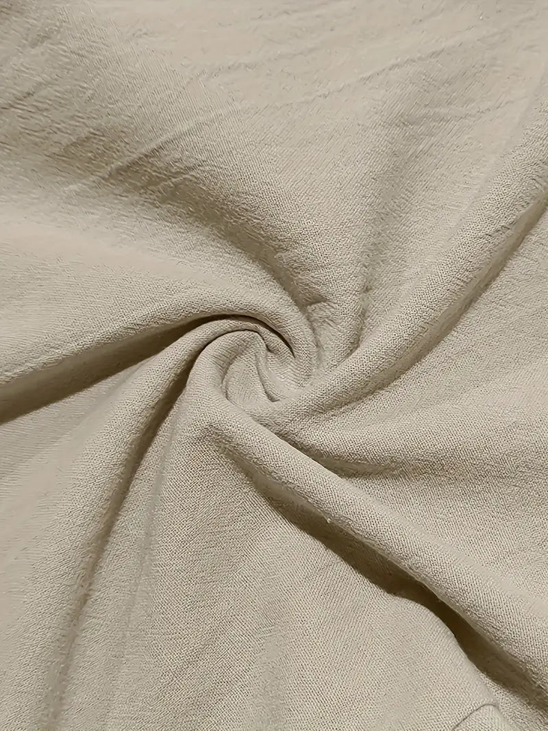 NICHOLS - WIDE LEG LINEN PANTS WITH DRAWSTRING