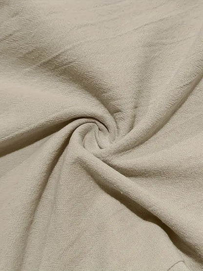 NICHOLS - WIDE LEG LINEN PANTS WITH DRAWSTRING
