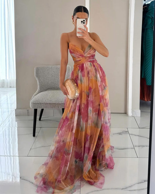 GISELLA - Stunning Floral Maxi Dress