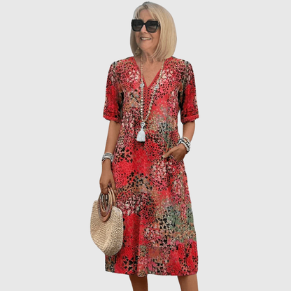 SKYLER - OCEAN BREEZE MIDI DRESS