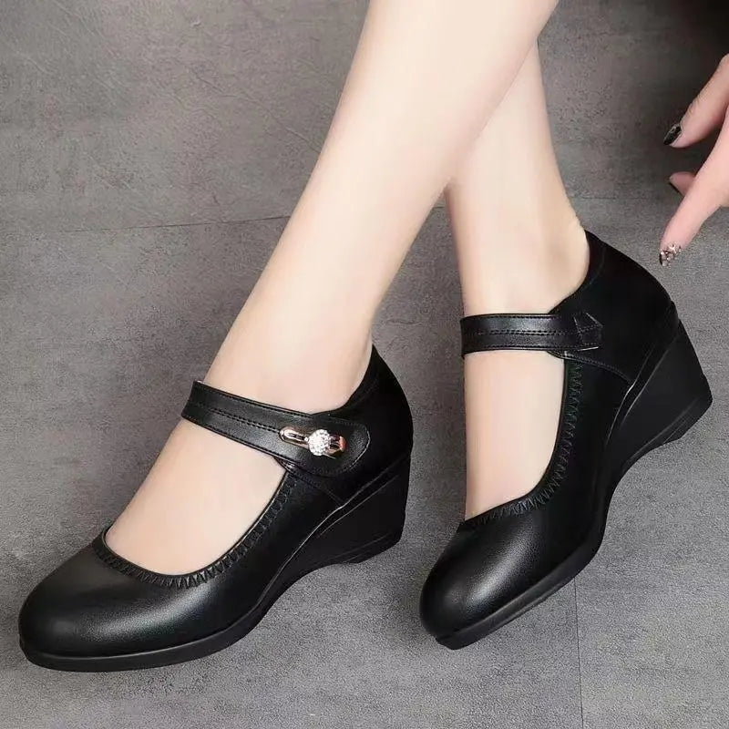 LYDIA - ELEGANT MID-HEEL COMFORT SHOES