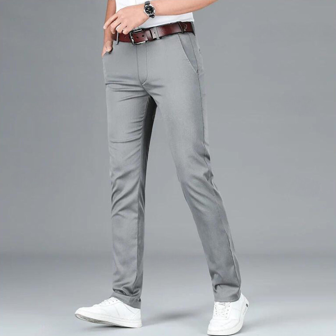 ASHER - STRETCH TECH CHINOS - SLIM FIT PERFORMANCE PANTS