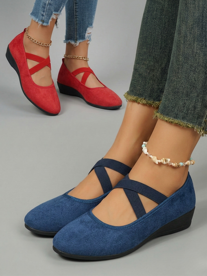 Avora - Closed Wedge Comfort Shoes