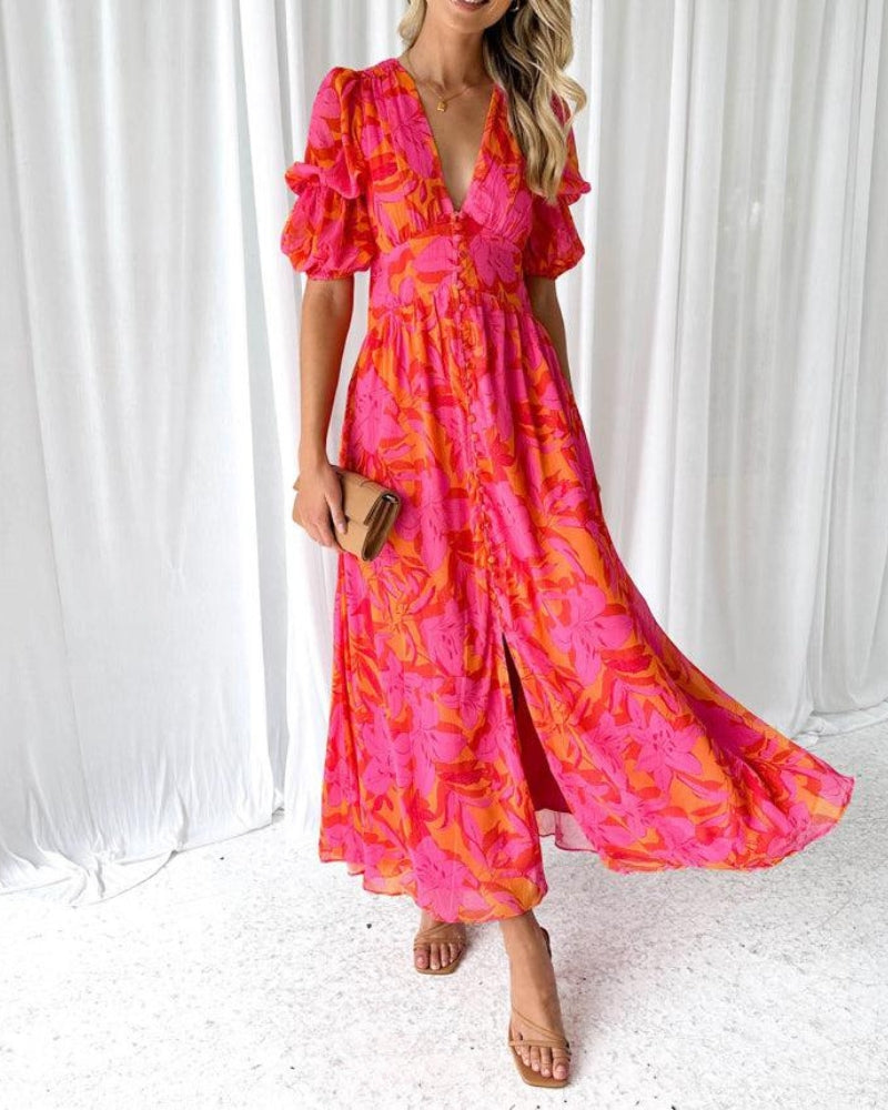 SELI - Solar Elegance Maxi Dress (Limited Edition)