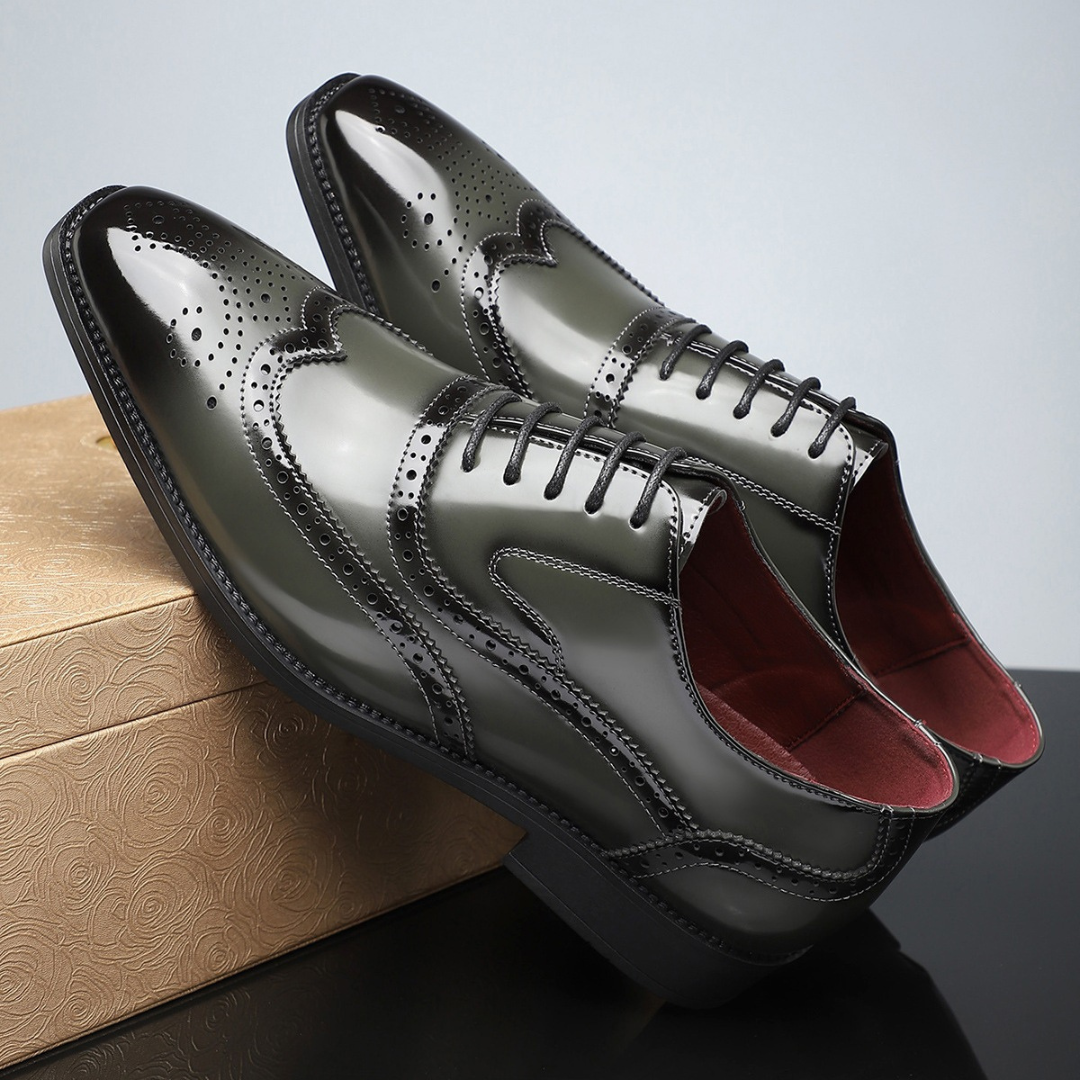 HARRY - HERITAGE WINGTIP BROGUES