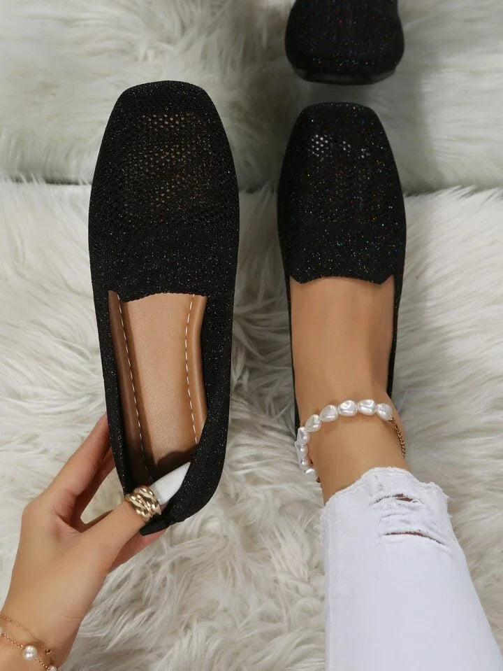 Serena™ | Lightweight Knit Comfort Flats