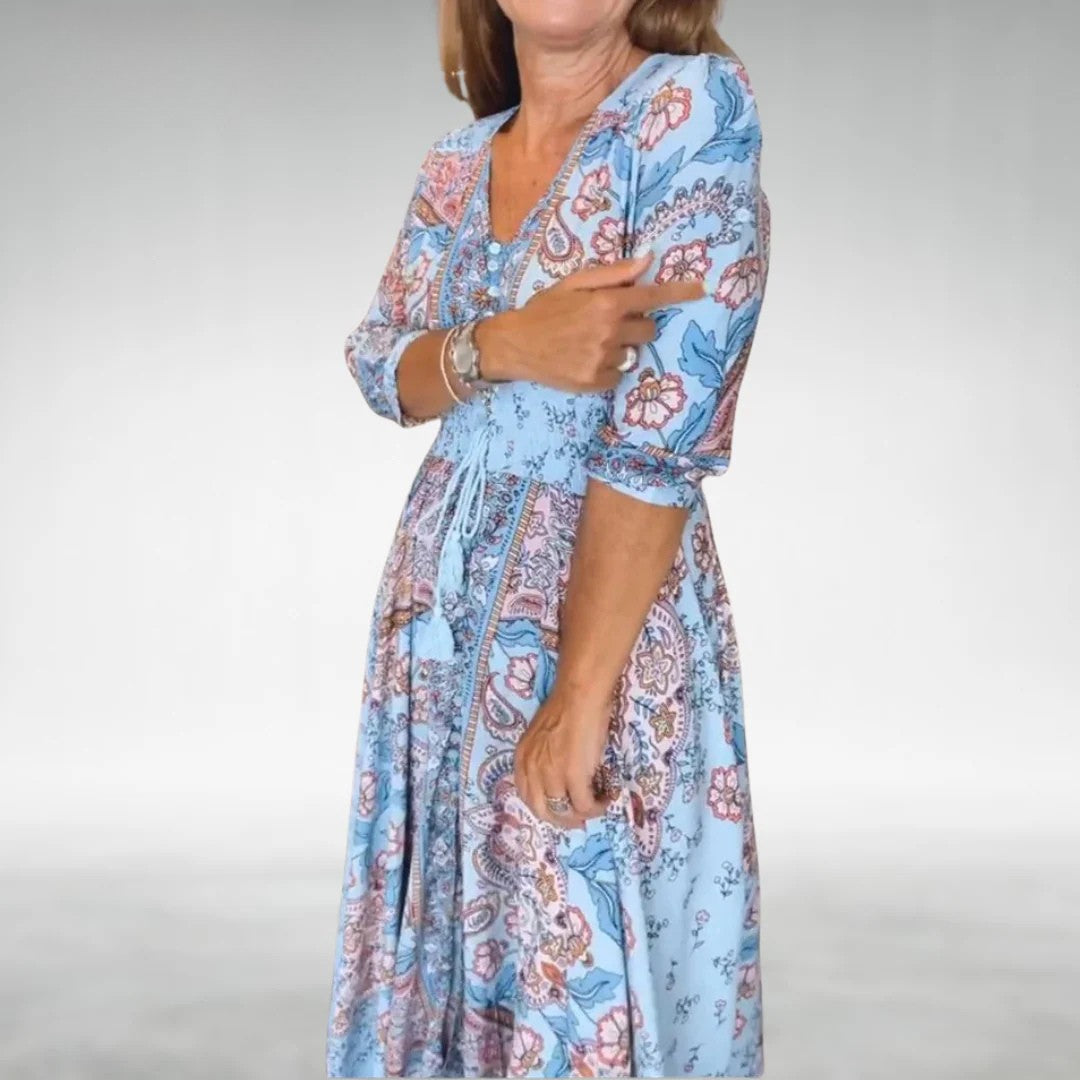 AMARA - BOHEMIAN MAXI DRESS