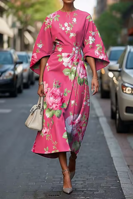 Élise™ | Statement Floral Dress