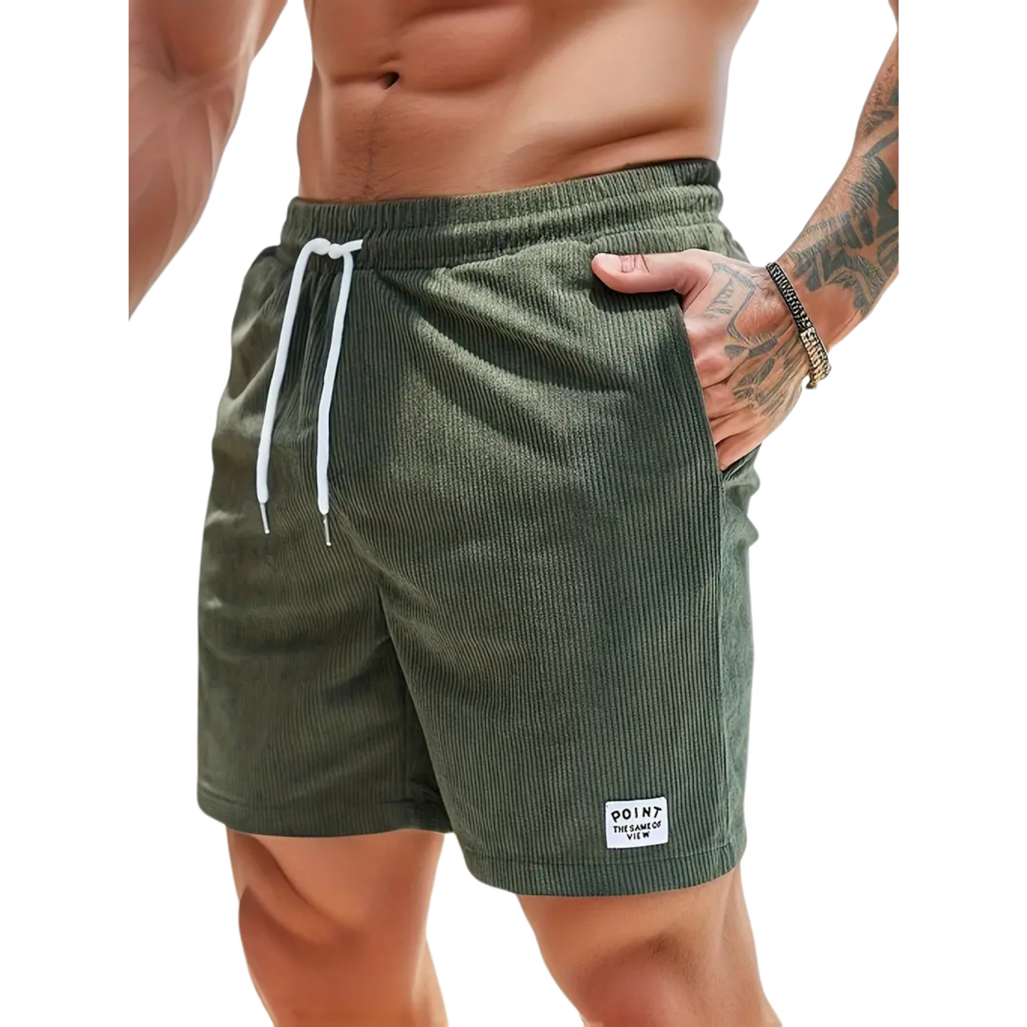 HENRY - MEN'S SWIMWEAR SHORTS ELASTIC WAIST