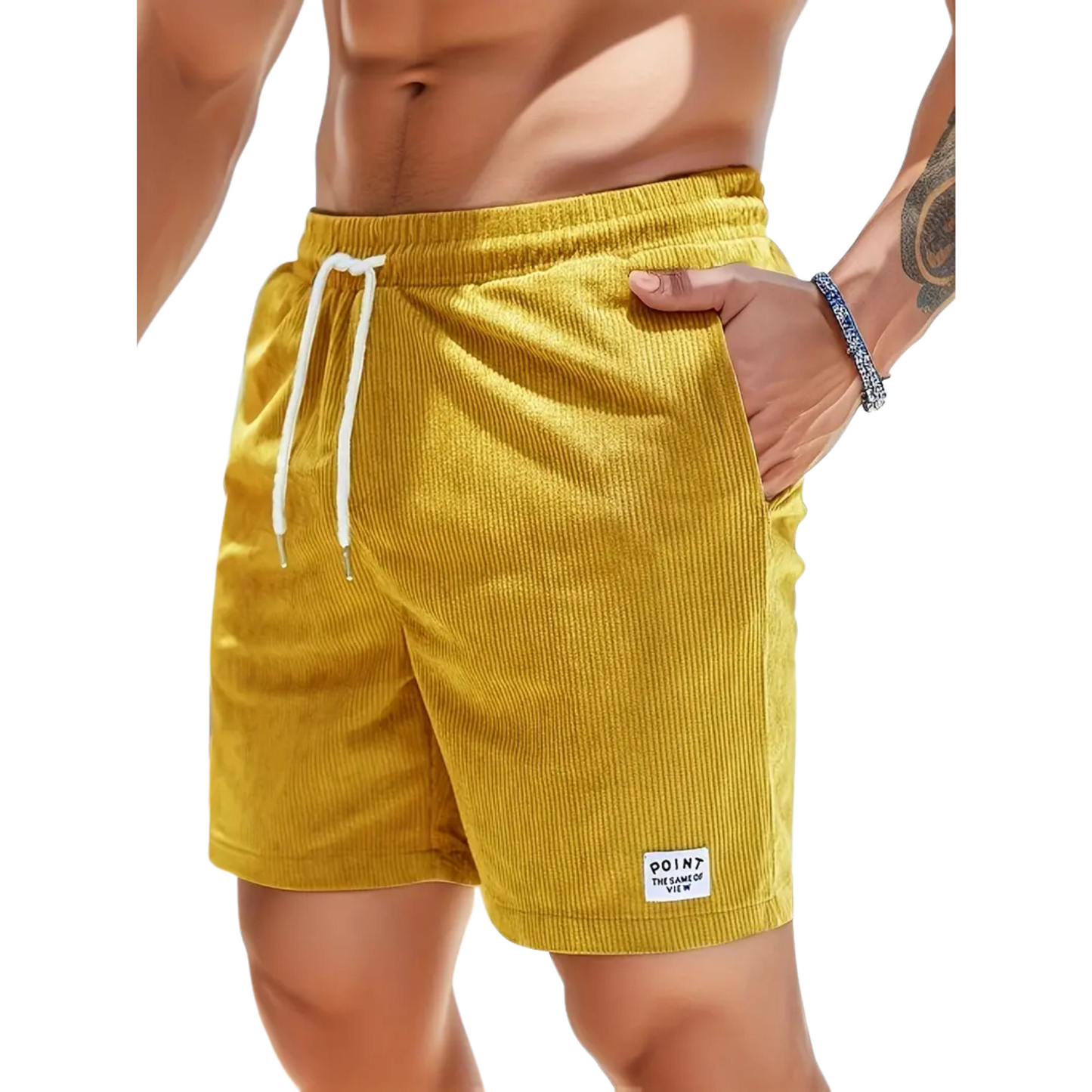HENRY - MEN'S SWIMWEAR SHORTS ELASTIC WAIST