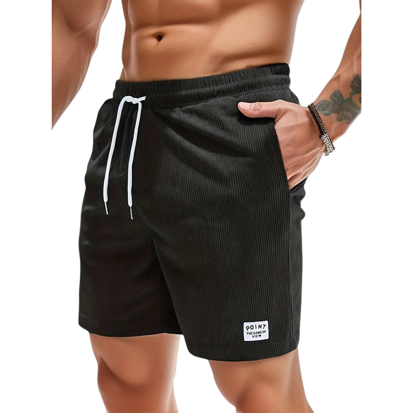 HENRY - MEN'S SWIMWEAR SHORTS ELASTIC WAIST