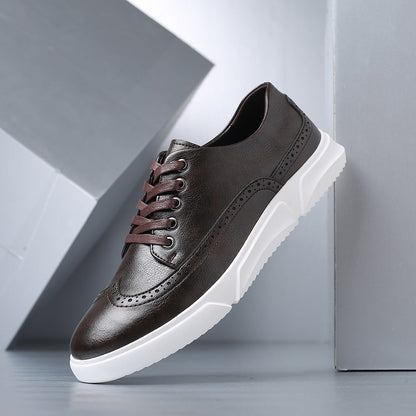 HARRINGTON - LEATHER TRAINERS