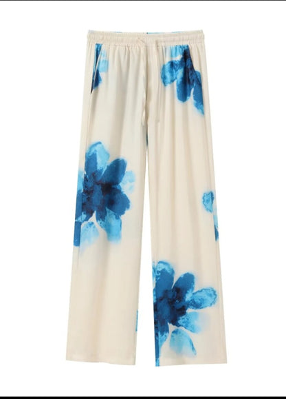 MARCIA - TWO-PIECE SET: CASUAL SHIRT & STRAIGHT-LEG PANTS