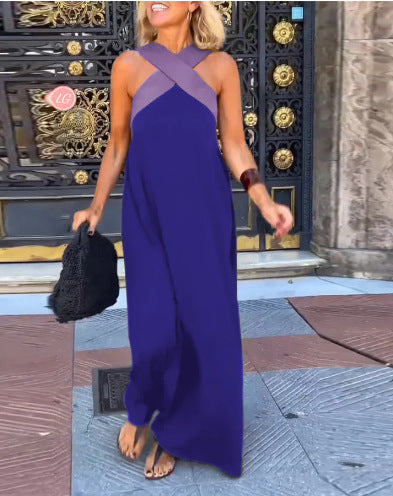 DELPHINE - DRESS WITH CROSSED CUT