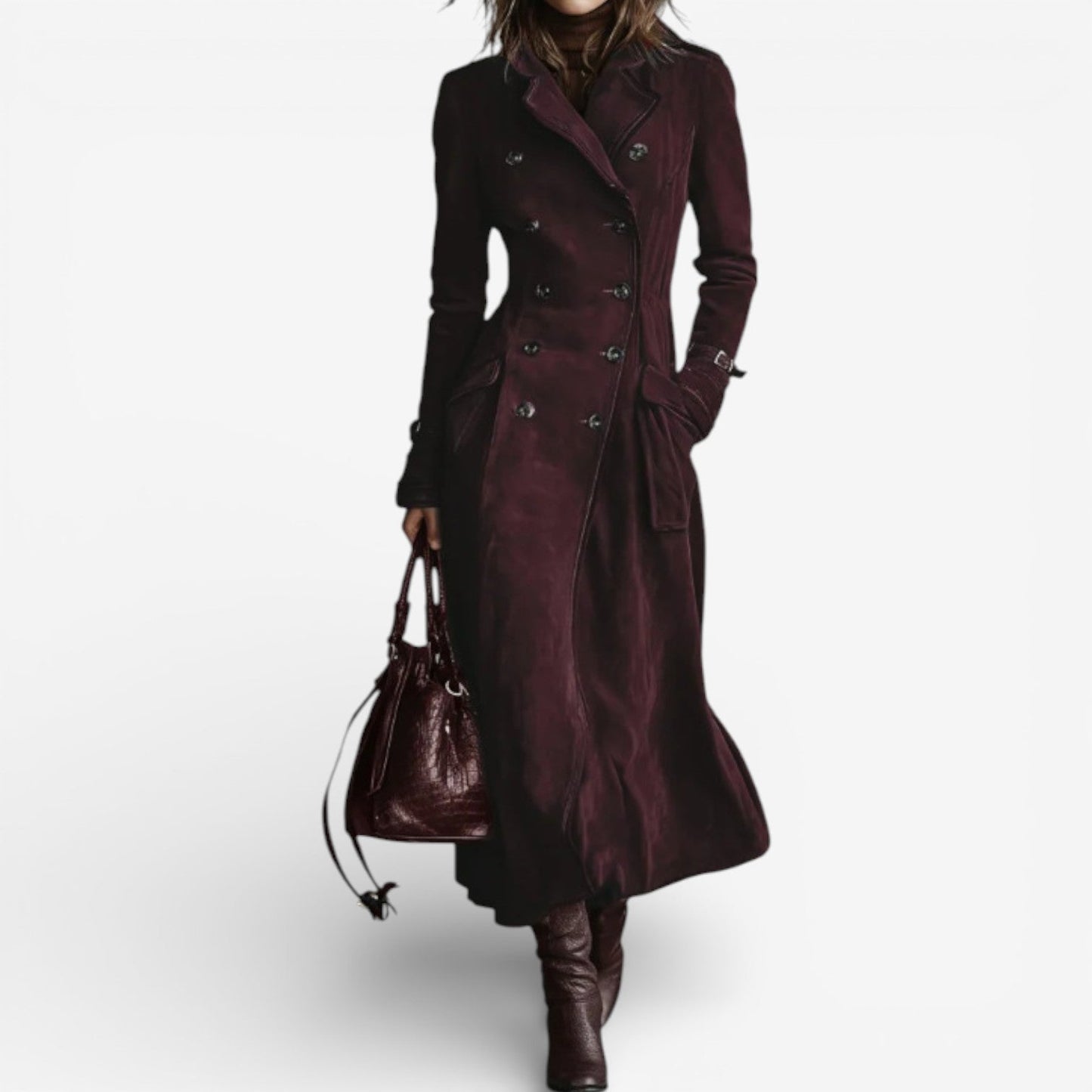 NATHALY - LONG TRENCH COAT