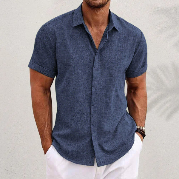 DERRICK - CLASSIC LINEN SHIRT