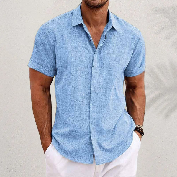 DERRICK - CLASSIC LINEN SHIRT
