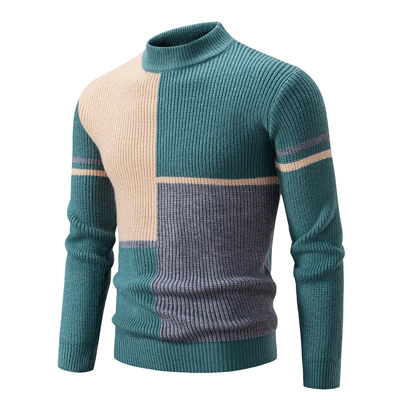 NOAH - MEN'S COLOR-KNIT SWEATER