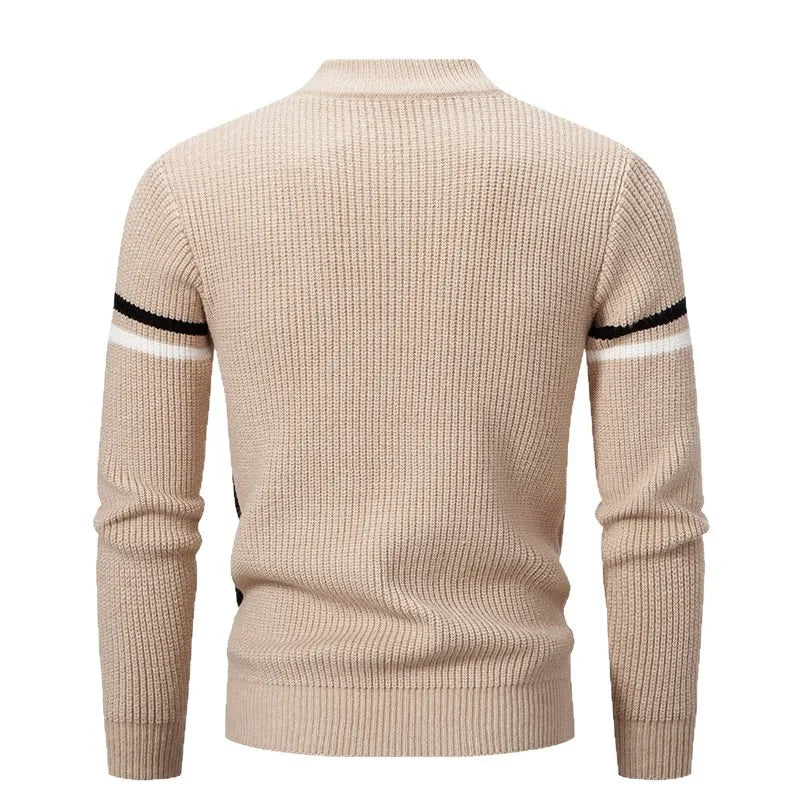 NOAH - MEN'S COLOR-KNIT SWEATER