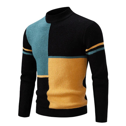 NOAH - MEN'S COLOR-KNIT SWEATER