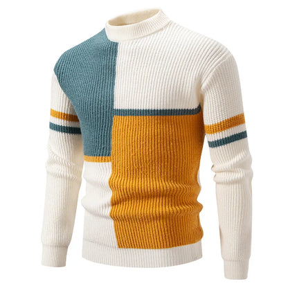 NOAH - MEN'S COLOR-KNIT SWEATER