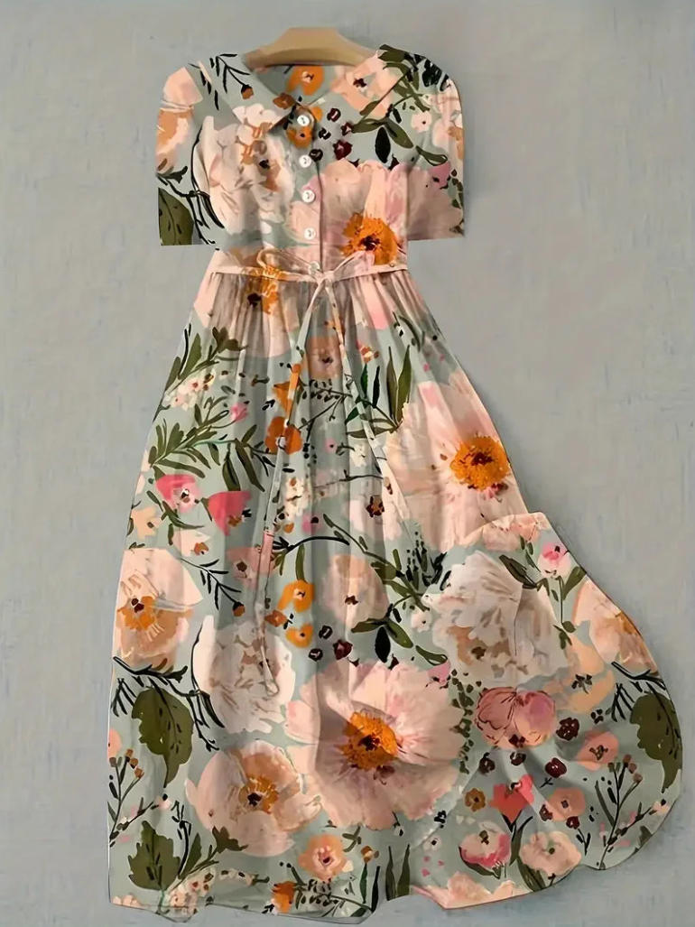 JULIETTE - Artistic Patchwork Dress