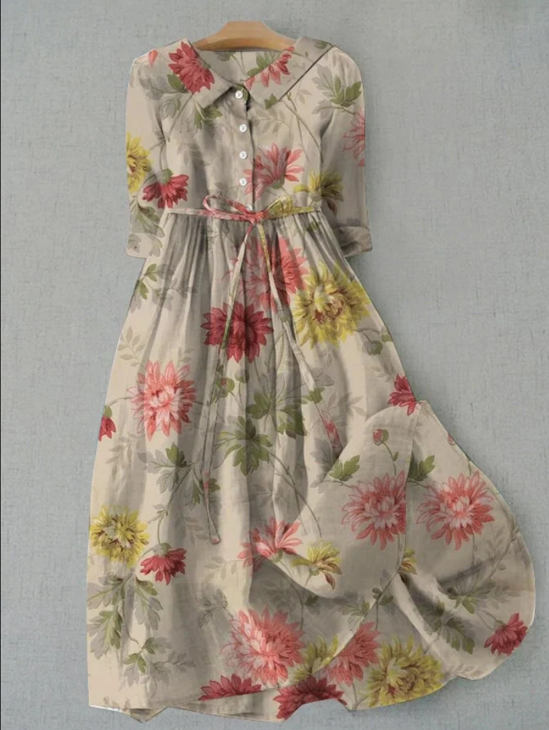 JULIETTE - Artistic Patchwork Dress