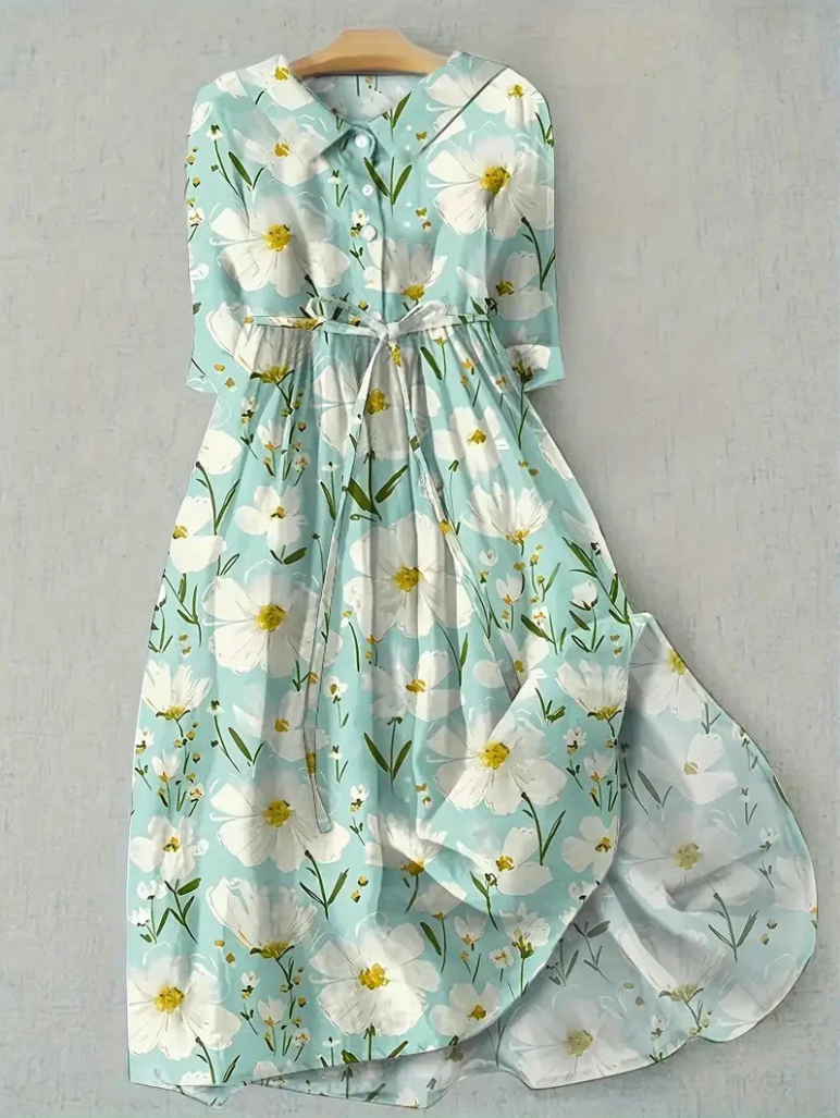 JULIETTE - Artistic Patchwork Dress