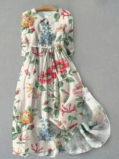 JULIETTE - Artistic Patchwork Dress