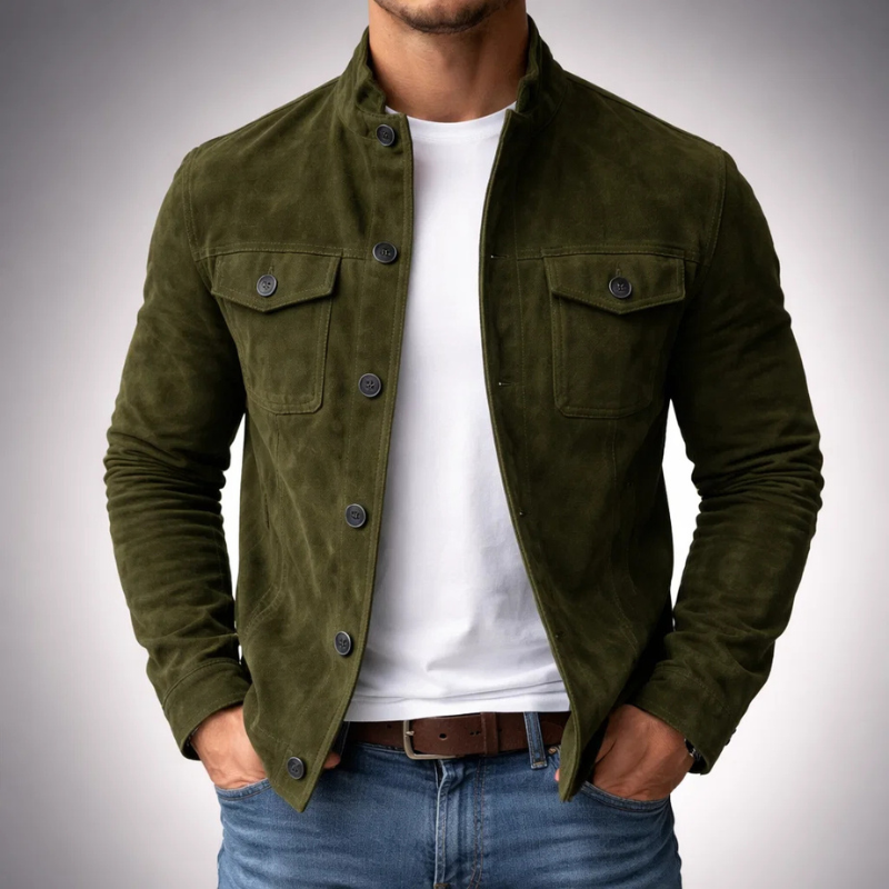 Patrick™ - Suede-Look Overshirt Jacket