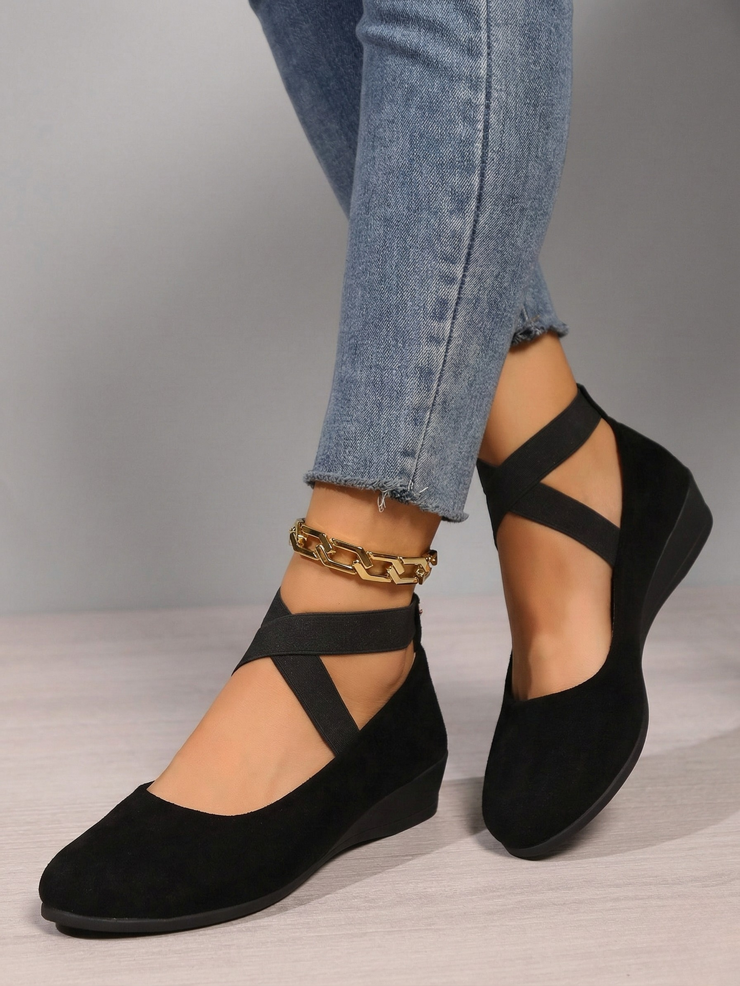 Avora - Closed Wedge Comfort Shoes