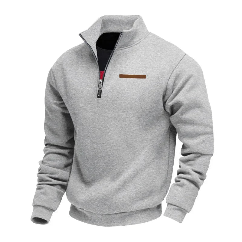 Adrien - Zip-Up Fleece Sweatshirt