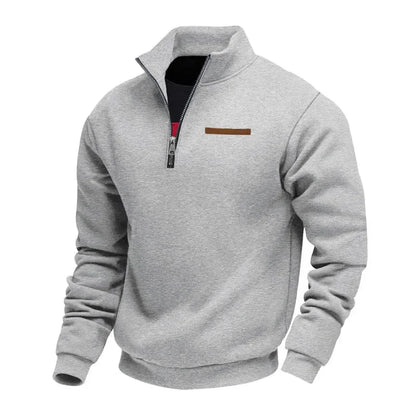 Adrien - Zip-Up Fleece Sweatshirt