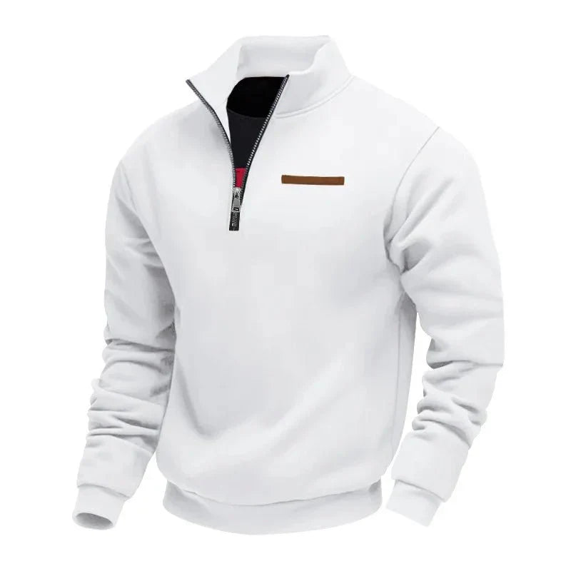 Adrien - Zip-Up Fleece Sweatshirt