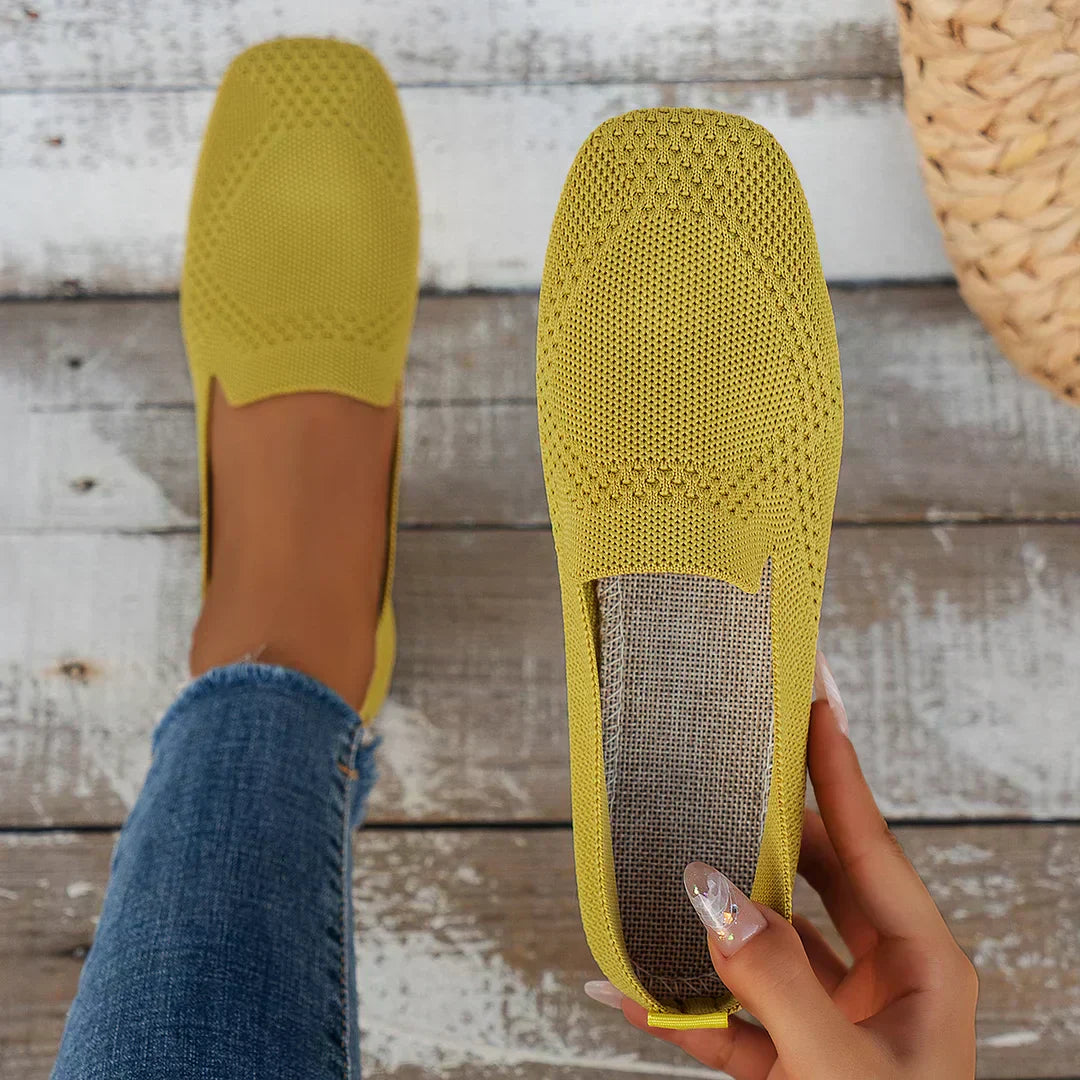 Serena™ | Lightweight Knit Comfort Flats