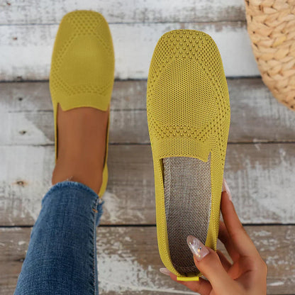 Serena™ | Lightweight Knit Comfort Flats