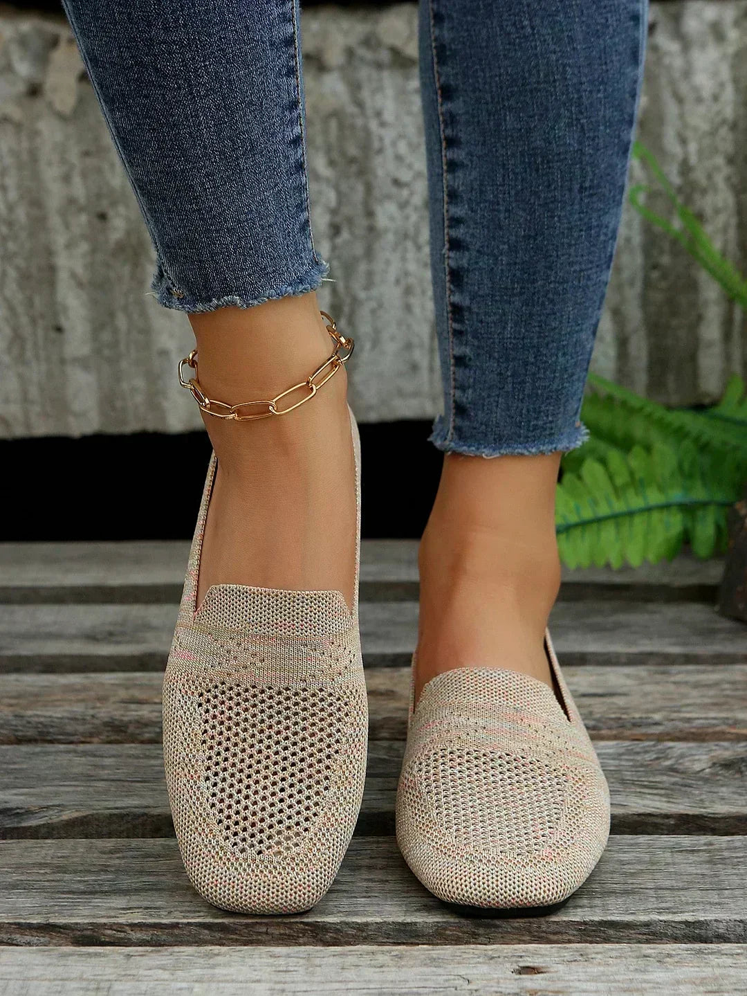 Serena™ | Lightweight Knit Comfort Flats